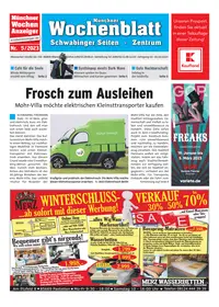 Münchner Wochenblatt Schwabinger Seiten / Zentrum | Anzeige aufgeben